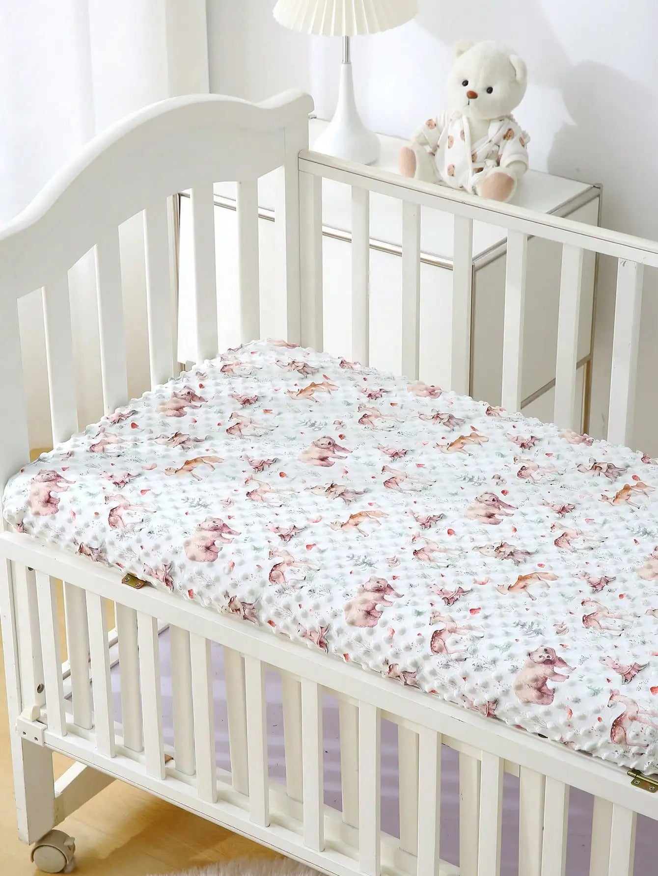 Drap housse matelas bébé | douceur en Velours - Ma Douce Étincelle