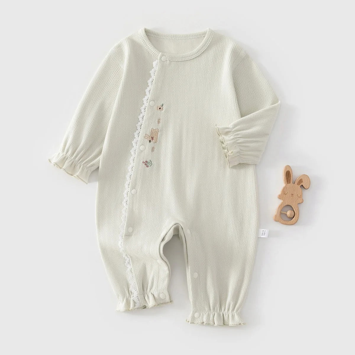 Combinaison coton pur pour bébé | Douceur Respirante