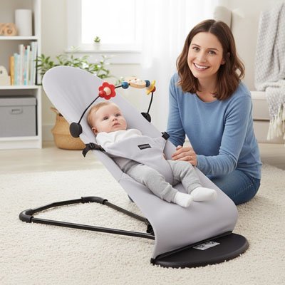 Balancelle bebe transat | Confort Apaisant - Ma Douce Étincelle