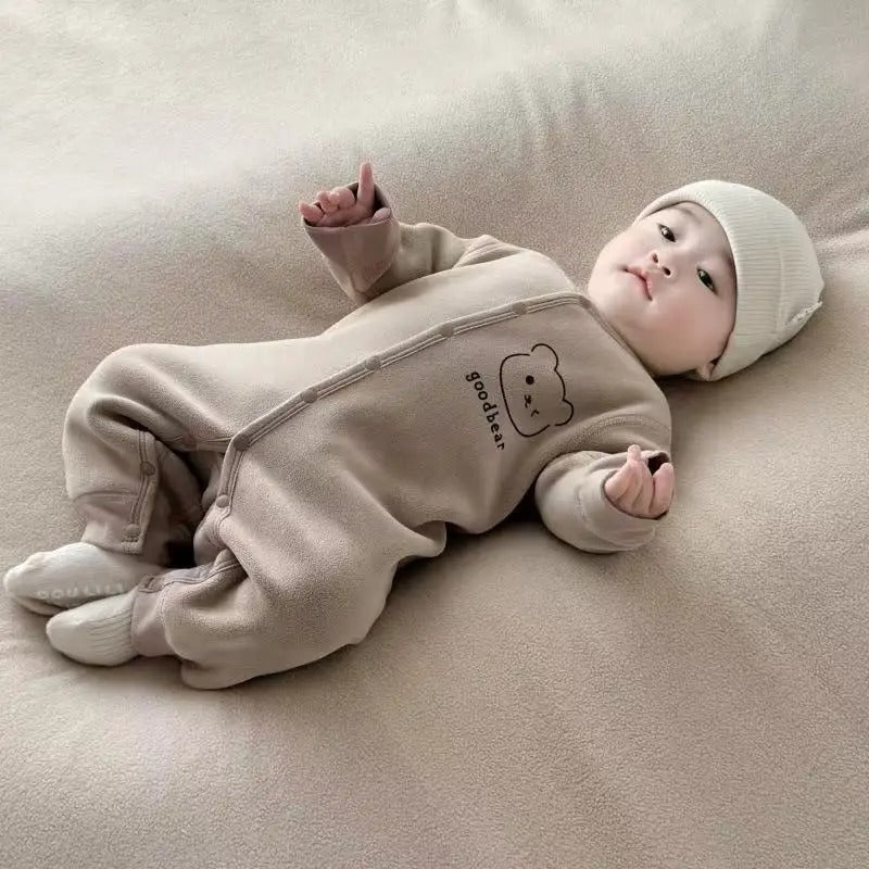 Barboteuse bébé | Polaire Coton Doux - Ma Douce Étincelle