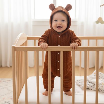 Barboteuse | Coton Bio Bébé - Ma Douce Étincelle