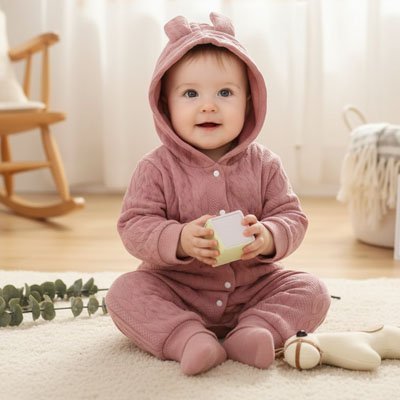 Barboteuse | Coton Bio Bébé - Ma Douce Étincelle
