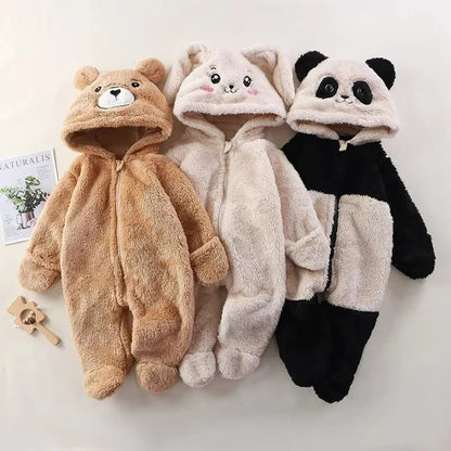 barboteuse polaire | Capuche Animale - Ma Douce Étincelle