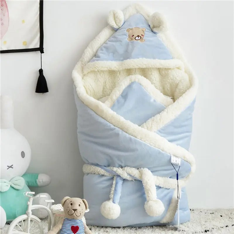 Couverture épaissie pour bébé | Anti-sursaut
