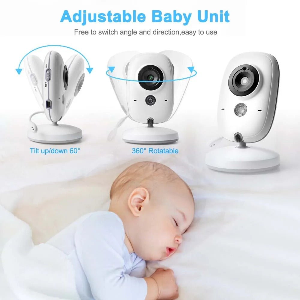 Caméra bébé | Sécurité HD Nocturne - Ma Douce Étincelle
