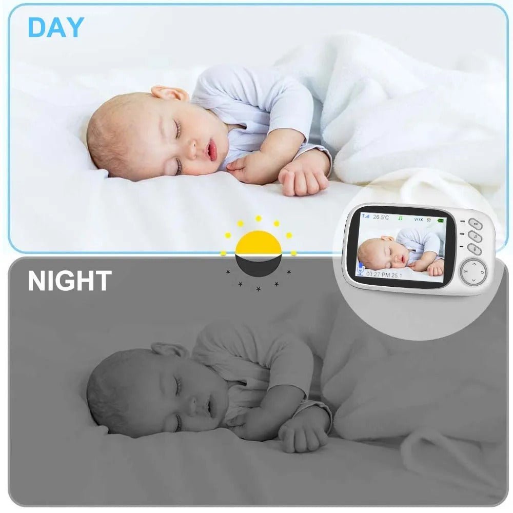 Caméra bébé | Sécurité HD Nocturne - Ma Douce Étincelle