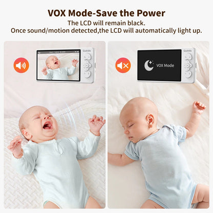 Caméra de surveillance 2K pour bébé | Vision Nocturne - Ma Douce Étincelle