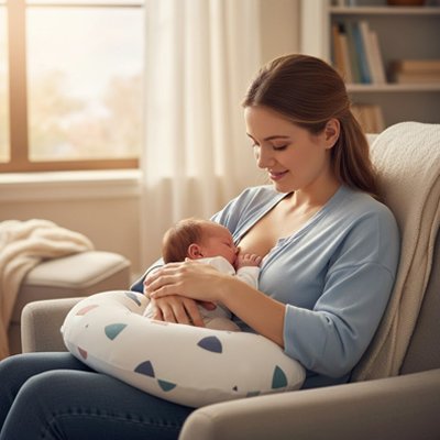 Coussin d'allaitement | Ergonomique - Ma Douce Étincelle