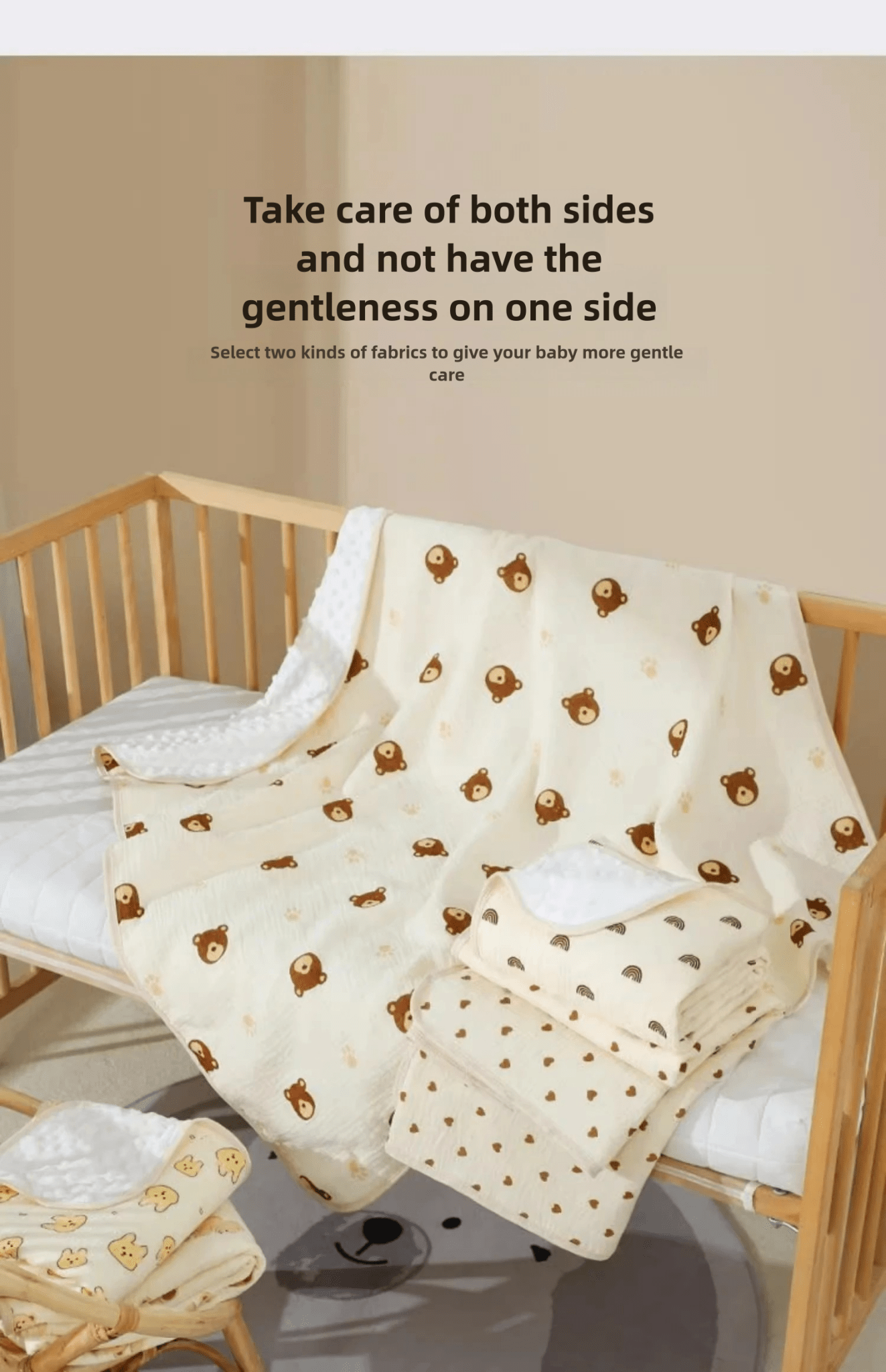 Couverture bébé | Coton Bio Ultra - Douce - Ma Douce Étincelle