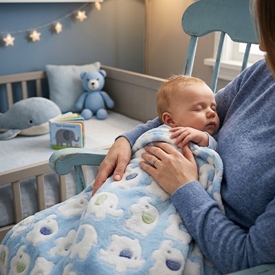 Couverture bébé | Douce et Chaude - Ma Douce Étincelle