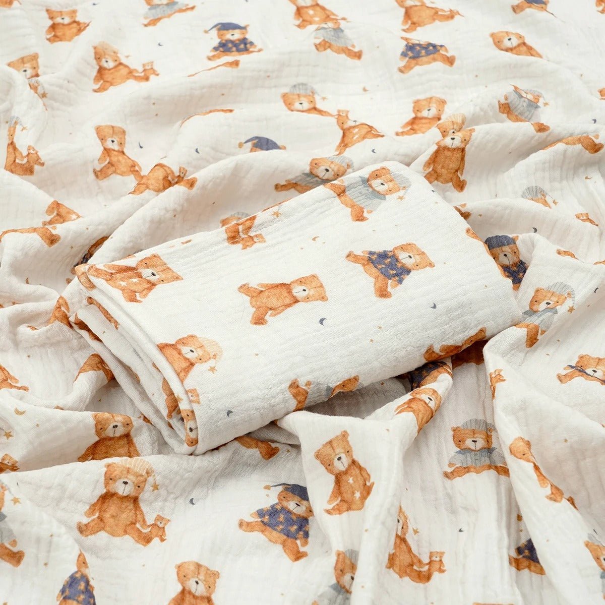 Couverture pour bébé nouveau - né | Mousseline légère - Ma Douce Étincelle