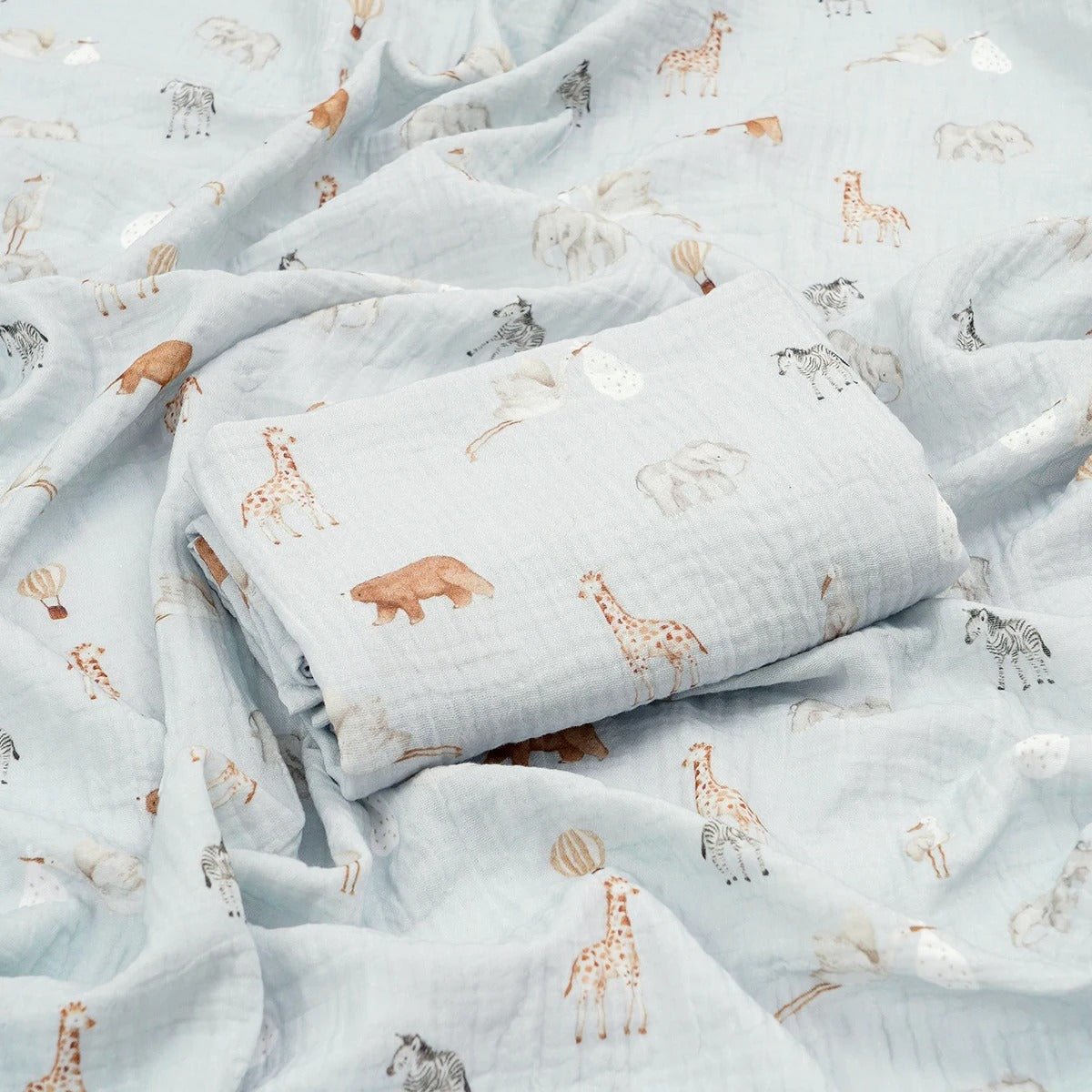 Couverture pour bébé nouveau - né | Mousseline légère - Ma Douce Étincelle