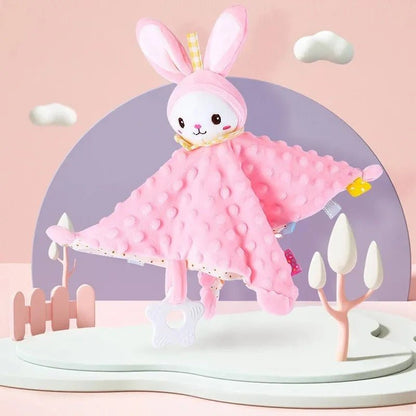 Doudou bébé | Lapin Montessori Sensoriel - Ma Douce Étincelle
