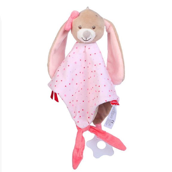 Doudou bébé | Lapin Montessori Sensoriel - Ma Douce Étincelle