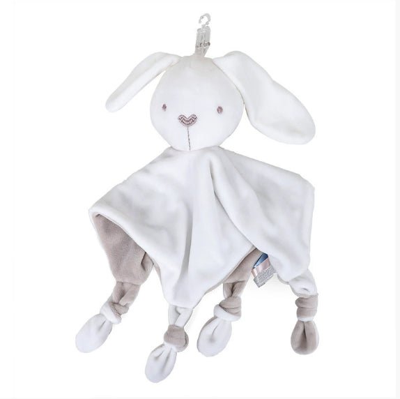 Doudou bébé | Lapin Montessori Sensoriel - Ma Douce Étincelle