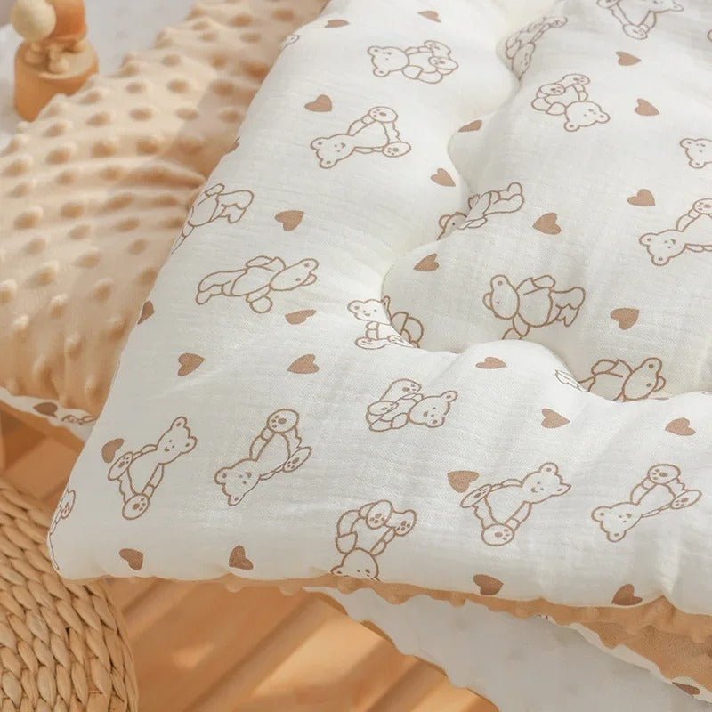 Doudou - couette en velours pour bébé | Bambou Doux - Ma Douce Étincelle
