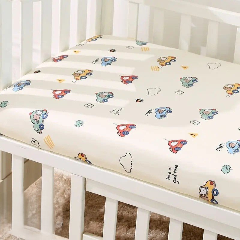 Draps - housses de matelas de bébé | Coton Douceur - Ma Douce Étincelle