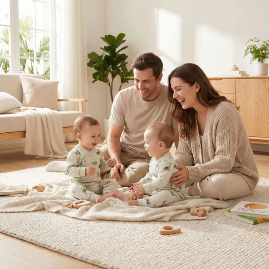 Ensemble pyjama en coton pour bébé | Hypoallergénique