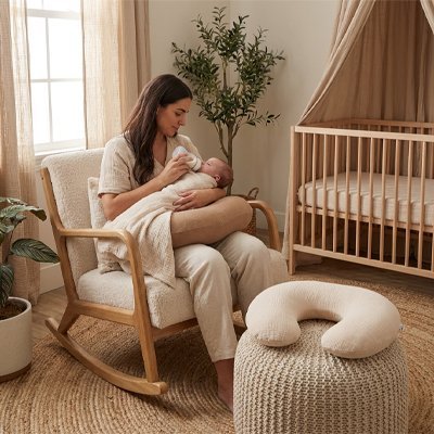 Housse coussin allaitement | Douceur Lavable - Ma Douce Étincelle