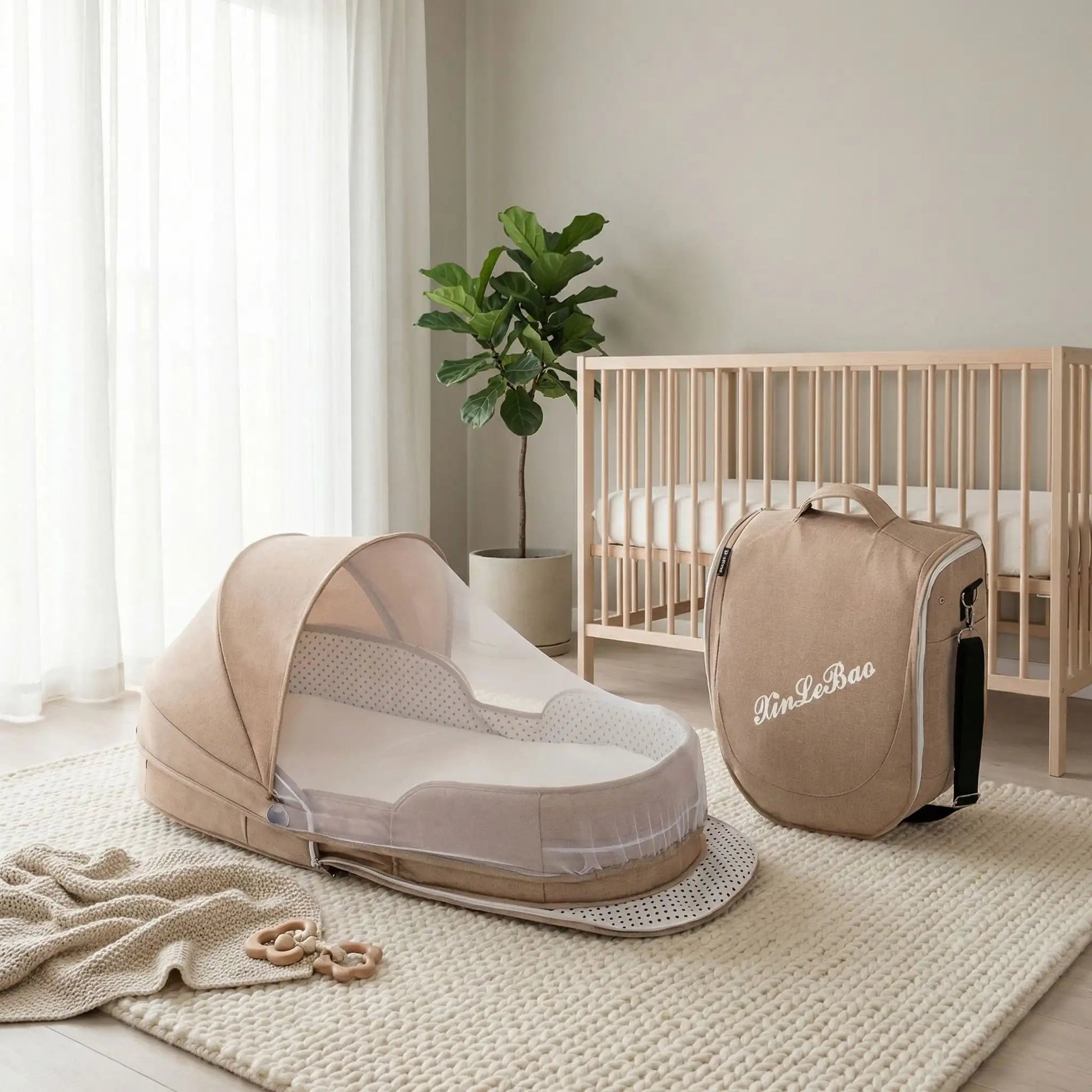 Lit de voyage bébé | Pliable 30s - Ma Douce Étincelle