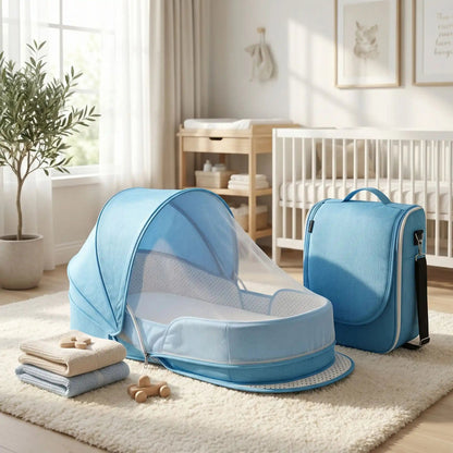 Lit de voyage bébé | Pliable 30s - Ma Douce Étincelle