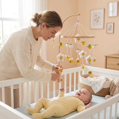 Mobile bébé | Apaisant - Ma Douce Étincelle