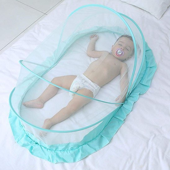 Moustiquaire lit bébé | Anti - Piqûres - Ma Douce Étincelle