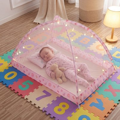 Moustiquaire lit bébé | Ultra - Fine Respirante - Ma Douce Étincelle