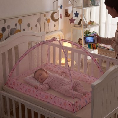 Moustiquaire lit bébé | Ultra - Fine Respirante - Ma Douce Étincelle