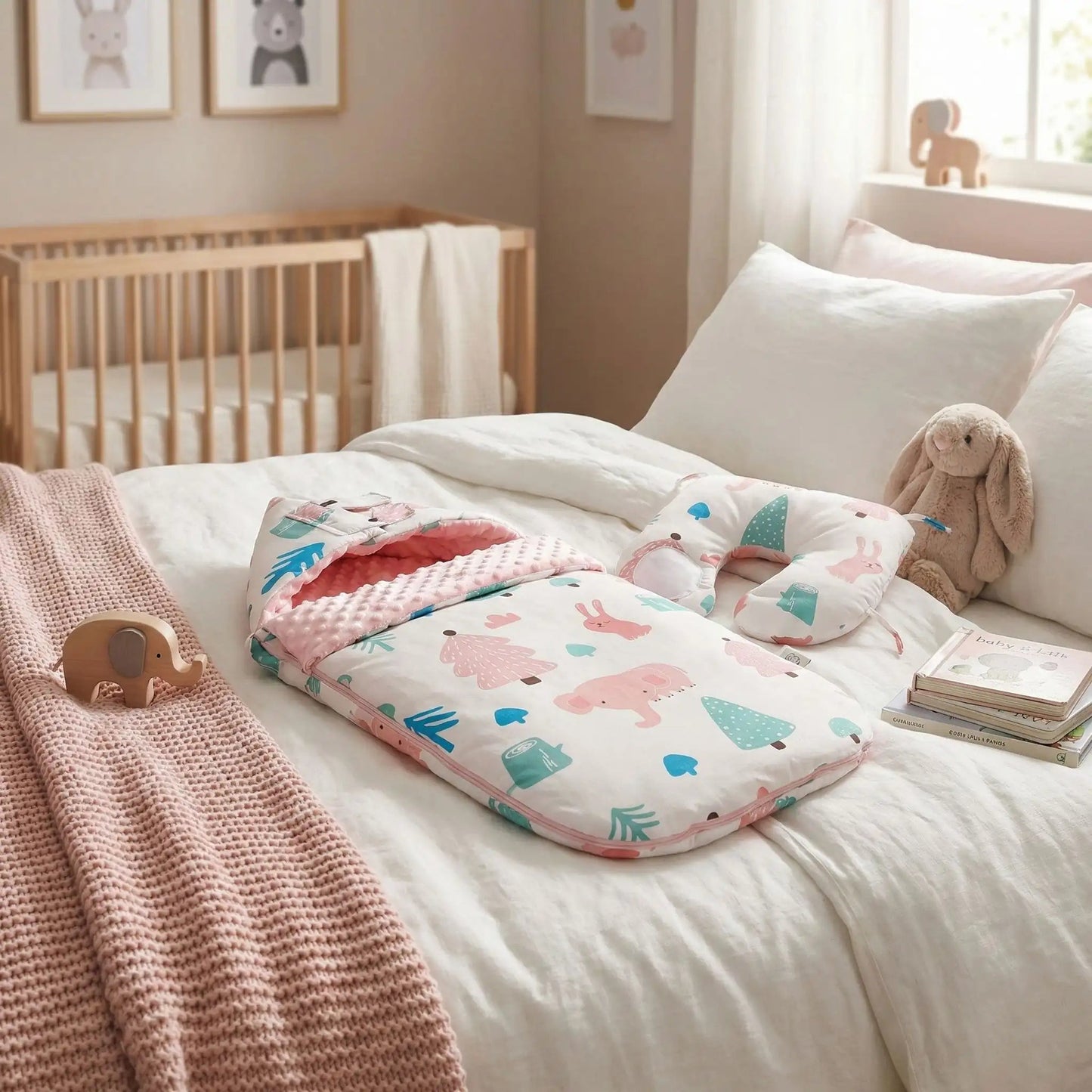 Nid Ange bébé | Cocon Douceur Sommeil - Ma Douce Étincelle