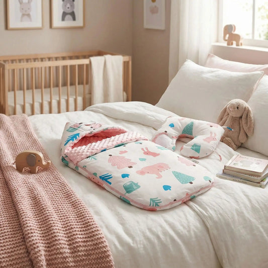 Nid Ange bébé | Cocon Douceur Sommeil - Ma Douce Étincelle