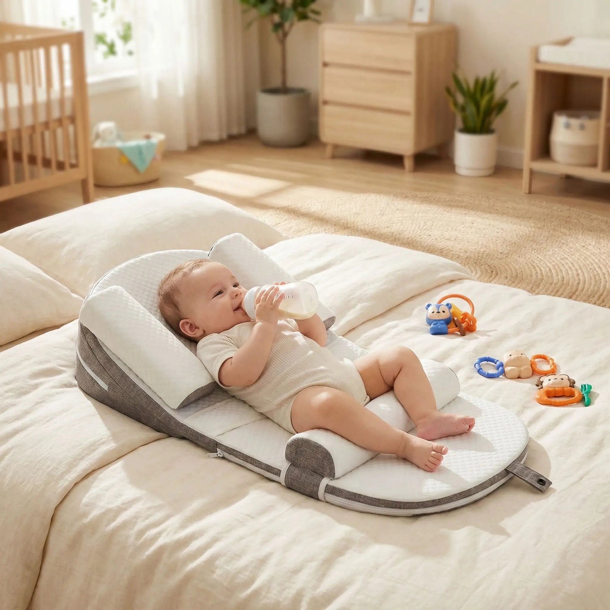Oreiller Anti - reflux pour bébé | DodoSerein - Ma Douce Étincelle
