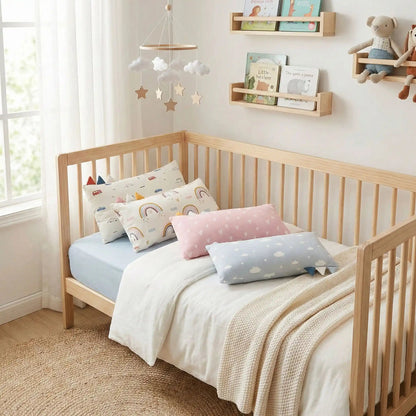 Oreiller enfant 2 ans et +| Coton doux pour des nuits paisibles - Ma Douce Étincelle