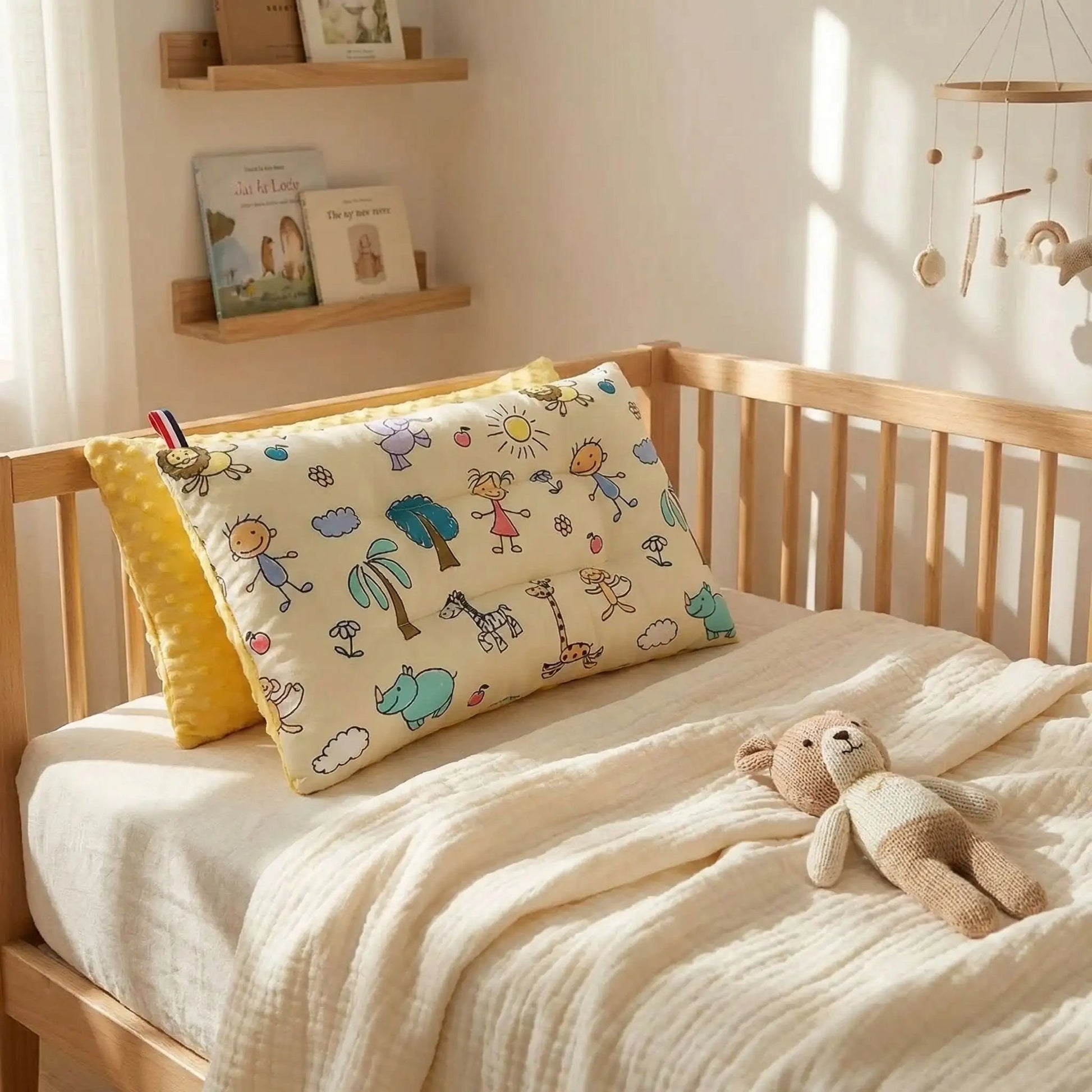 Oreiller Enfant | Velours Doux - Ma Douce Étincelle