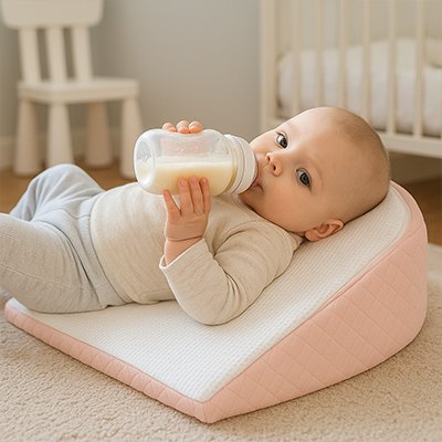 Plan incliné pour bébé | Anti - reflux - Ma Douce Étincelle