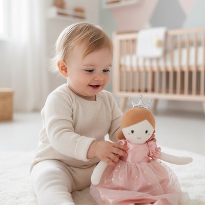Poupée de chiffon | Écologique Artisanale - Ma Douce Étincelle