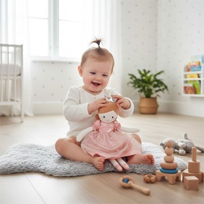 Poupée de chiffon | Écologique Artisanale - Ma Douce Étincelle