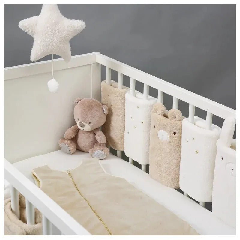 tour de lit bébé | 10 Coussins Moelleux Coton - Ma Douce Étincelle
