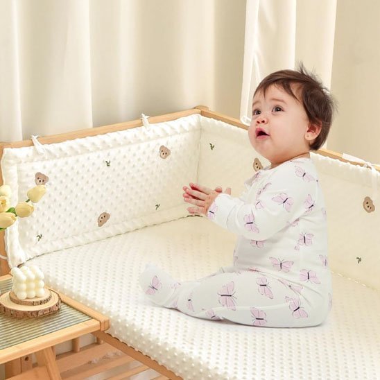 Tour de lit bébé | Cocon Sécurisé - Ma Douce Étincelle