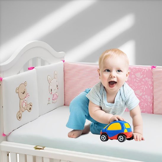Tour de lit bébé | Cocon Sécurité - Ma Douce Étincelle