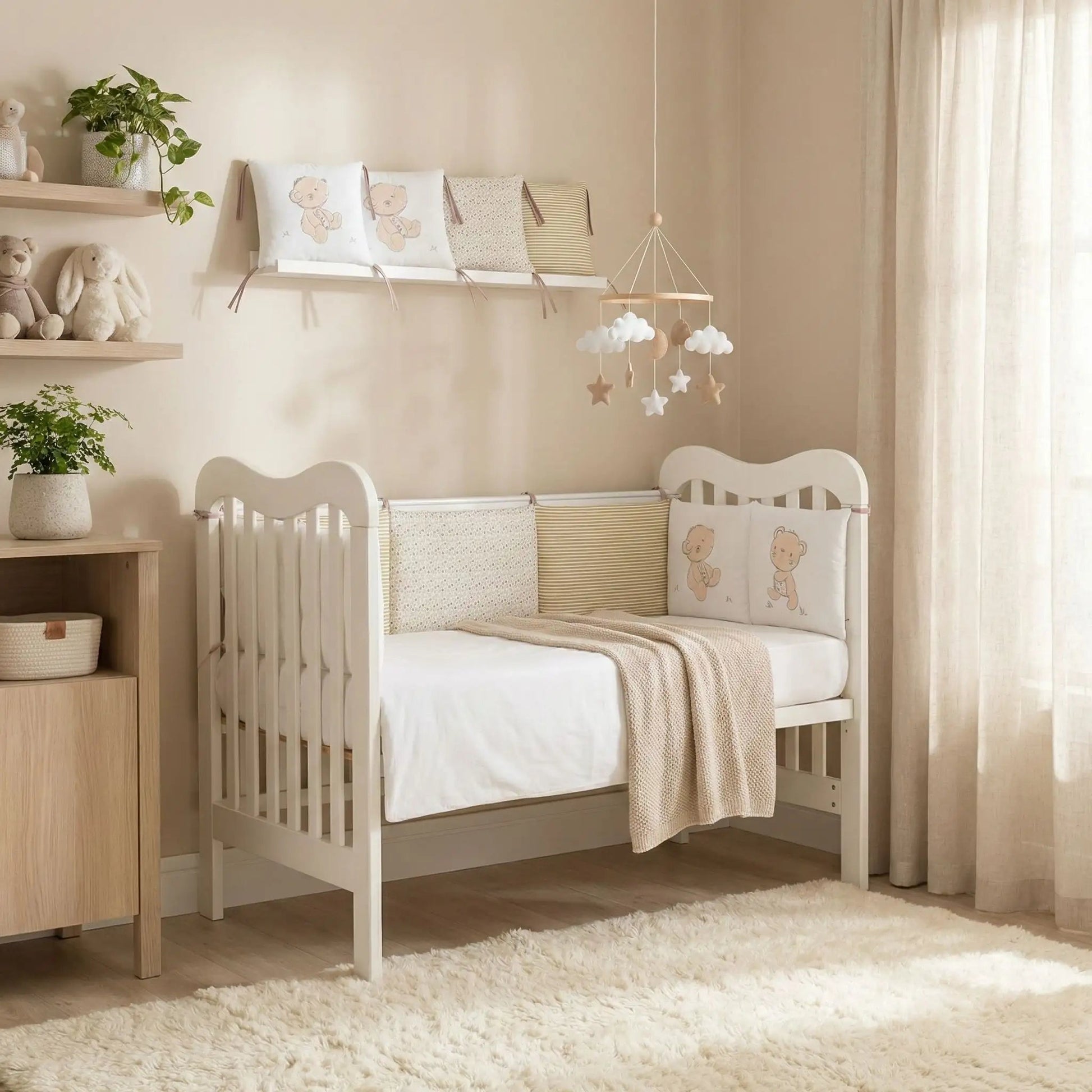 Tour de lit bébé | Coton Protection - Ma Douce Étincelle