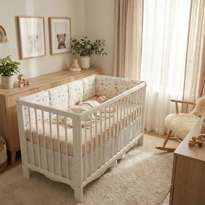 Tour de lit bébé | CozyProtect - Ma Douce Étincelle