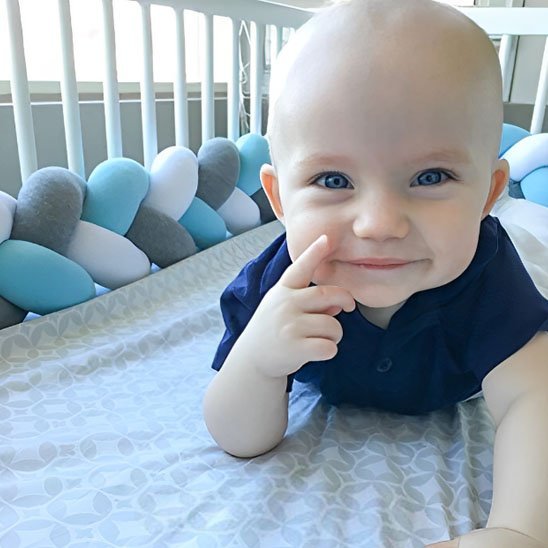 Tresse de lit | Douillet Nid Bébé - Ma Douce Étincelle